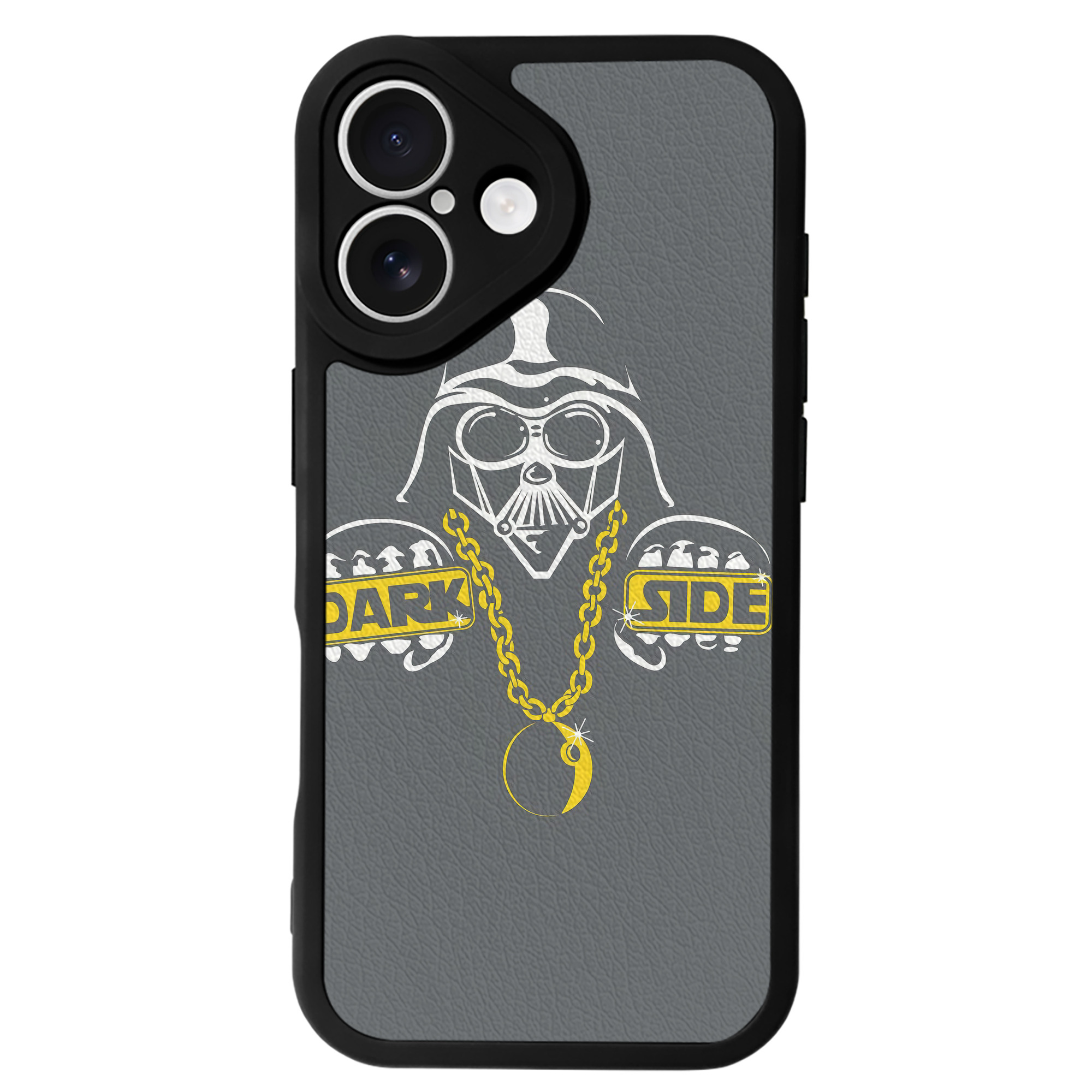 （画像用） スター・ウォーズ Star Wars 【iPhone 16シリーズ対応】シリコンスマホケース（レザー調） 材質：シリコン